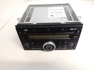 Peça sobressalente para automóvel em segunda mão sistema de áudio / rádio cd por nissan qashqai 1.6 16v referências oem iam 28185jd00a