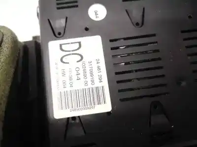 Second-hand car spare part multifunction display for opel vectra c caravan 1.9 cdti oem iam references 24461294  317099190