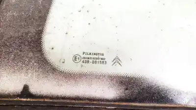 Second-hand car spare part left rear triangle quarter glass for citroen c4 i (lc_) 1.6 hdi oem iam references    Second-hand car spare part left rear triangle quarter glass for citroen c4 i (lc_) 1.6 hdi oem iam references