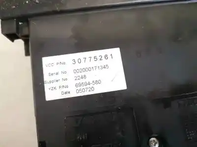 Second-hand car spare part multifunction display for volvo v50 (545) 2.0 d oem iam references 30775261  69594-580