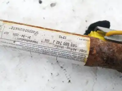 Автозапчасти б/у передняя правая подушка безопасности за volkswagen golf v variant (1k5) 1.9 tdi ссылки oem iam 1k6880742j  