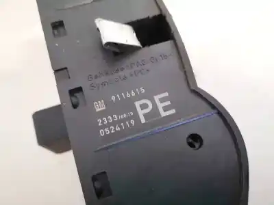 Second-hand car spare part headlights switch for opel combo c 2001 - 2011 1.7 dti 55kw 2001 - 2011 oem iam references 9116615  9116615pe, 0524119