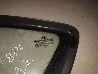 Peça sobressalente para automóvel em segunda mão vidro de custódia triangular traseiro esquerdo por hyundai i30 1.6 crdi cat referências oem iam   