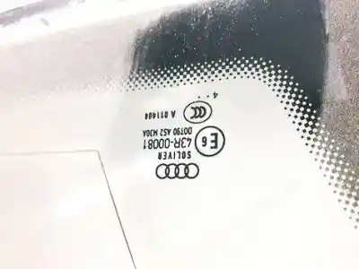 Peça sobressalente para automóvel em segunda mão vidro de custódia triangular traseiro esquerdo por audi a6 avant (4f5) 2.7 tdi referências oem iam as2  