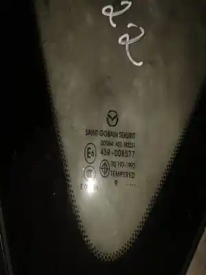 Peça sobressalente para automóvel em segunda mão vidro de custódia triangular traseiro esquerdo por mazda 3 lim. (bl) 1.6 16v cat referências oem iam   