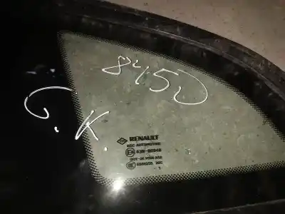 Peça sobressalente para automóvel em segunda mão vidro de custódia triangular traseiro esquerdo por renault megane 1.5 dci k9k j8 referências oem iam   