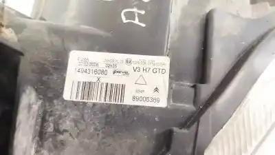 Second-hand car spare part left headlight for citroen c8 2.2 hdi exclusive oem iam references 1494316080  89006369