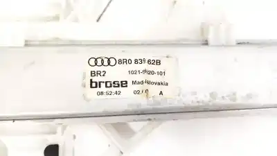Автозапчастина б/у регулятор скла заднього правого для audi q5 (8r) 2.0 tdi (125kw) посилання на oem iam 8r0839462b  