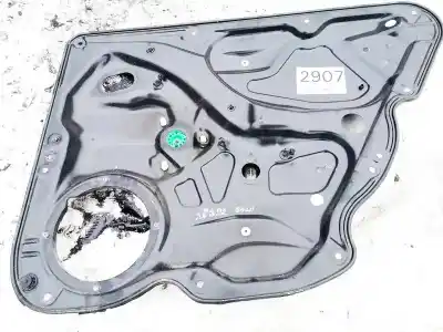 Second-hand car spare part passenger side right window regulator for volkswagen passat b6 (3c2) 2.0 tdi 16v oem iam references 980862107
