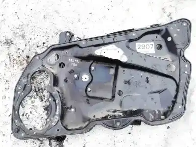 Second-hand car spare part passenger side right window regulator for volkswagen passat b6 (3c2) 2.0 tdi 16v oem iam references 3c1837756g