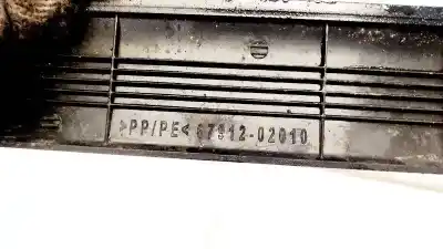 Pezzo di ricambio per auto di seconda mano plastica per toyota corolla (e11) 2.0 d-4d linea sol riferimenti oem iam 6791202010  67912-02010