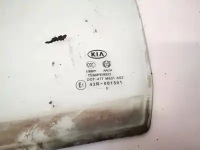Peça sobressalente para automóvel em segunda mão vidro custódia triangular traseiro direito por kia rio 1.5 crdi referências oem iam   