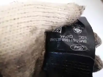 Peça sobressalente para automóvel em segunda mão cinto de segurança traseiro esquerdo por ford focus turn. (cb8) 1.6 tdci cat referências oem iam bm51611b68ae  bm51-611b68-ae