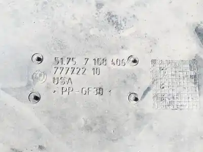 Second-hand car spare part plastics for bmw x5 (e70) 3.0d oem iam references 7158406  51777158405, 77772210