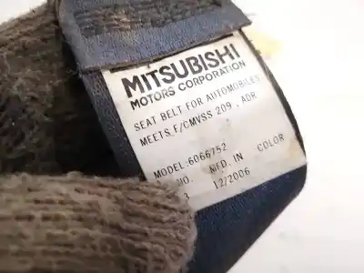Автозапчасти б/у задний левый ремень безопасности за mitsubishi outlander (cw0) 2.0 di-d intense ссылки oem iam 6066752  