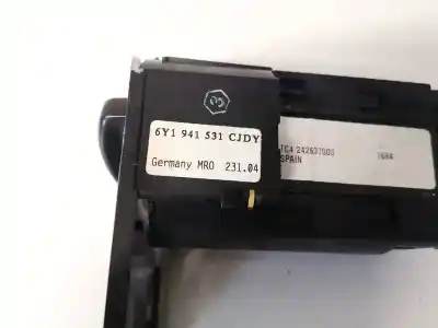 Second-hand car spare part headlights switch for skoda fabia (6y2/6y3) 1.2 12v oem iam references 6y1941531  