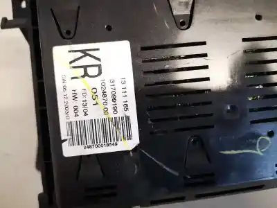 Автозапчасти б/у многофункциональный дисплей за opel astra h caravan 1.7 16v cdti ссылки oem iam 13111165  317099190