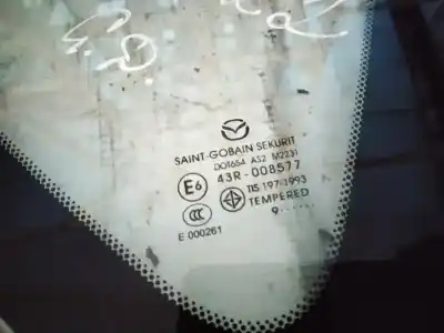 Peça sobressalente para automóvel em segunda mão vidro custódia triangular traseiro direito por mazda 3 lim. (bl) 1.6 16v cat referências oem iam   