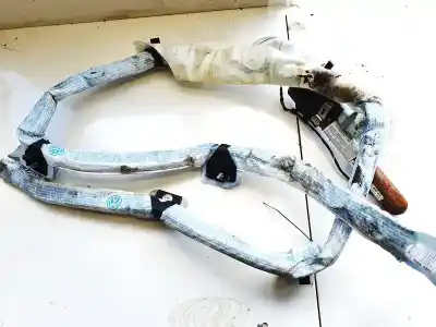Second-hand car spare part front left curtain airbag for volkswagen passat b6 (3c2) 2.0 tdi 16v oem iam references 3c0880741c