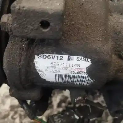 Second-hand car spare part air conditioning compressor for renault clio, 2009.06 - 2012.11 facelift 1.5 dci 55kw 2010.08 - 2012.11 oem iam references 5287111145