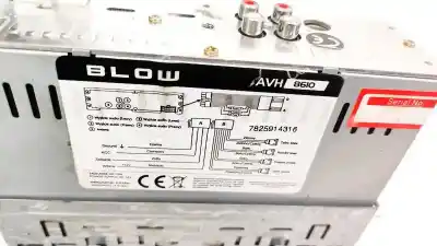 Автозапчасти б/у аудиосистема / радио cd за smart forfour 1.3 cat ссылки oem iam 7825914316  