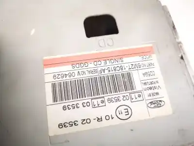 Автозапчастина б/у аудіо система / радіо cd для ford s-max (ca1) 2.0 tdci cat посилання на oem iam 6m2t18c815af  6m2t-18c815-af