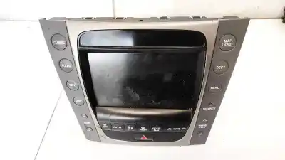 Second-hand car spare part audio system / radio cd for lexus gs (gs/us/ws19) 3.0 v6 24v cat oem iam references 8611130620