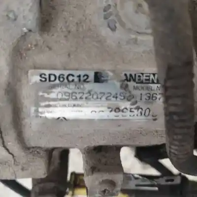 Second-hand car spare part air conditioning compressor for peugeot partner (s2) 1.6 16v hdi oem iam references 09672072245