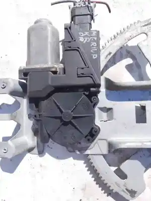 Peça sobressalente para automóvel em segunda mão motor elevador vidro dianteiro esquerdo por opel meriva 1.6 16v referências oem iam 93389551