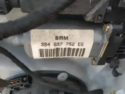 Автозапчастина б/у двигатель переднього правого скла для volkswagen passat variant (3b5) 1.9 tdi посилання на oem iam 3b4837752eg  
