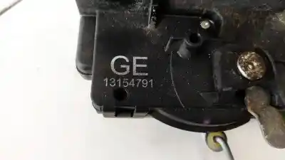 Peça sobressalente para automóvel em segunda mão fechadura da porta dianteira esquerda por opel meriva b 1.7 16v cdti referências oem iam 13154791  13154791ge