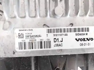 Peça sobressalente para automóvel em segunda mão centralina de motor uce por volvo v50 (545) 2.0 d referências oem iam 31211071aa  5ws4056a
