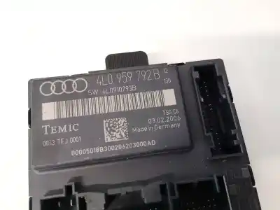 Автозапчастина б/у електронний модуль для audi q7 (4l) 3.0 tdi посилання на oem iam 4l0959792b  4l0910793b