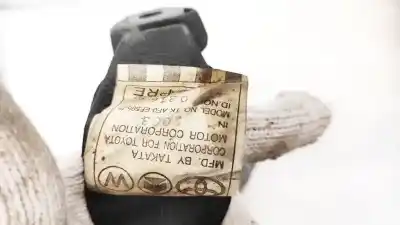 Second-hand car spare part front right seat belt for toyota corolla (e11) 2.0 d-4d linea sol oem iam references tkaf0ef595p  