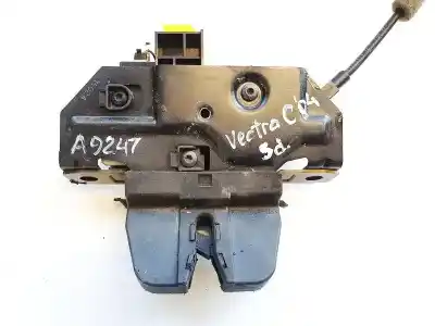 Peça sobressalente para automóvel em segunda mão fechadura do mala por opel vectra c (z02) 2.2 dti 16v (f69) referências oem iam 13173563  495072894
