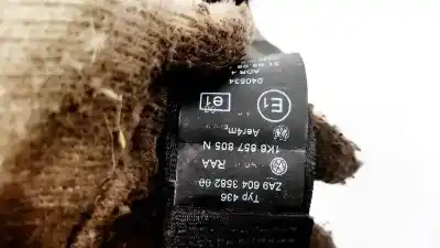 Peça sobressalente para automóvel em segunda mão cinto de segurança traseiro esquerdo por volkswagen golf v variant (1k5) 1.4 referências oem iam 1k6857805n  604358200