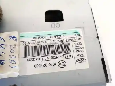 Автозапчастина б/у аудіо система / радіо cd для ford focus c-max (cap) 1.6 tdci cat посилання на oem iam 7s5t18c815aa  7s5t-18c815-aa