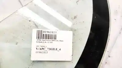 Автозапчасти б/у левое заднее стекло печати за opel vectra c (z02) 2.2 dti 16v (f69) ссылки oem iam as2  
