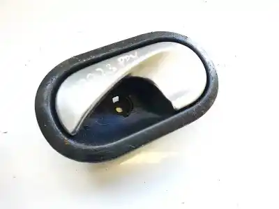 Peça sobressalente para automóvel em segunda mão puxador interior dianteiro esquerdo por renault scenic ii 1.5 dci diesel referências oem iam 8200028487