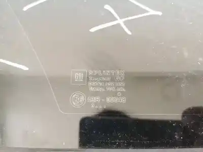 Peça sobressalente para automóvel em segunda mão vidro de custódia triangular traseiro esquerdo por opel vectra c (z02) 2.2 dti 16v (f69) referências oem iam as2  