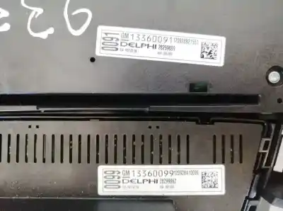 Автозапчастина б/у аудіо система / радіо cd для opel astra j lim. 1.7 16v cdti посилання на oem iam 13360091  13360099