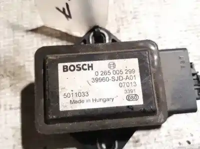 Peça sobressalente para automóvel em segunda mão sensor por honda fr-v (be) 1.8 vtec cat referências oem iam 0265005299  39960-sjd-a01