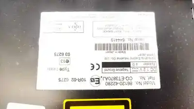 Автозапчасти б/у аудиосистема / радио cd за toyota rav 4 (a3) 2.2 d-4d cat ссылки oem iam 8612042280  86120-42280, cqet3870aj