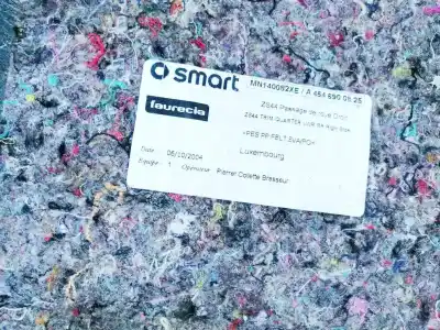Автозапчастина б/у пластика для smart forfour 1.5 cdi cat посилання на oem iam a4546900825  mn140082xe