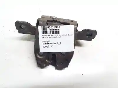 Автозапчастина б/у замок багажника / ворот для opel astra j lim. 1.7 16v cdti посилання на oem iam 13585478  