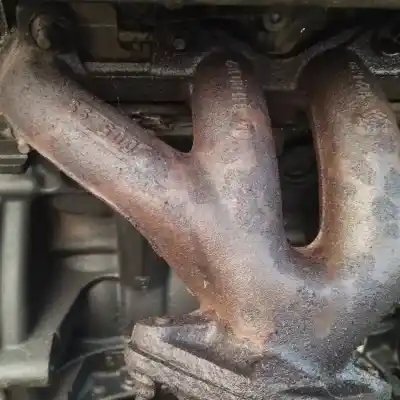 Peça sobressalente para automóvel em segunda mão coletor de escape por renault clio, 1998.09 - 2001.05 1.2 44kw 1999.03 - 2001.05 referências oem iam 