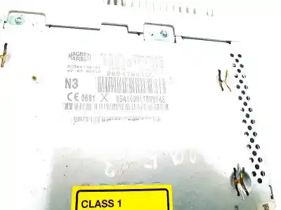 Second-hand car spare part audio system / radio cd for citroen c5, ii 2008.02 - 2011.01 2.0 hdi 103kw 2009.04 - 2011.01 oem iam references 96647951cl  503551020303