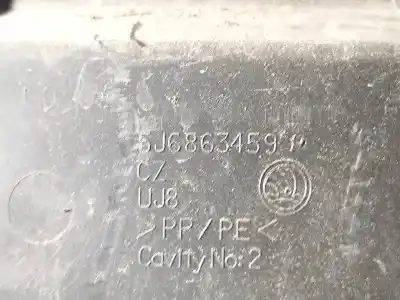 Автозапчастина б/у пластикler для skoda fabia (6y2/6y3) 1.4 tdi посилання на oem iam 5j6863459  