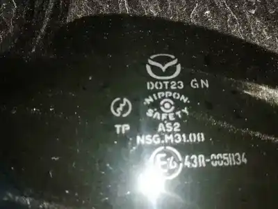 Автозапчастина б/у ліве задне скорівне скло для mazda 5 berl. (cr) 2.0 crtd active+ (105kw) посилання на oem iam as2  