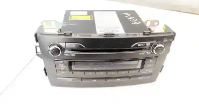 Автозапчастина б/у аудіо система / радіо cd для toyota auris, i e15 2006.10 - 2012.10 1.6l 91kw dual vvt-i 2006.10 - 2012.10 посилання на oem iam 8612002520